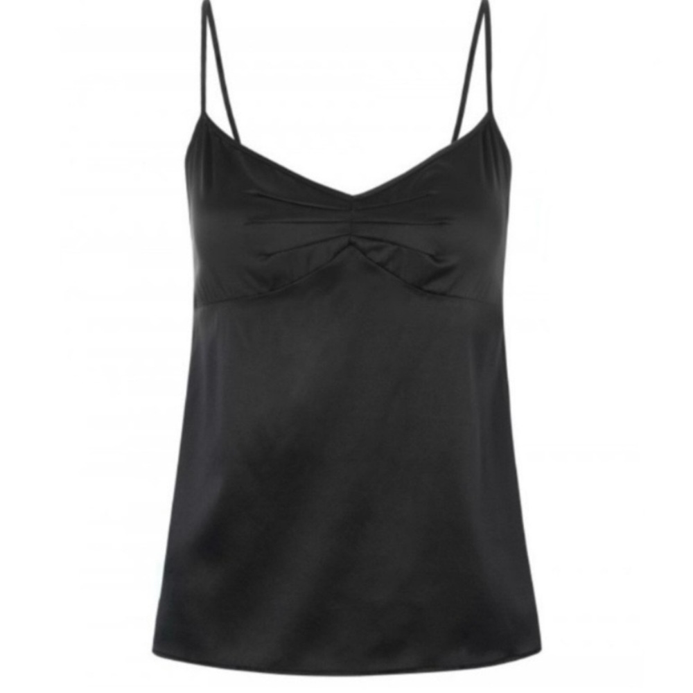 Julianne London - Journelle - Samantha Silk Camisole - Black - Size Small - NWT